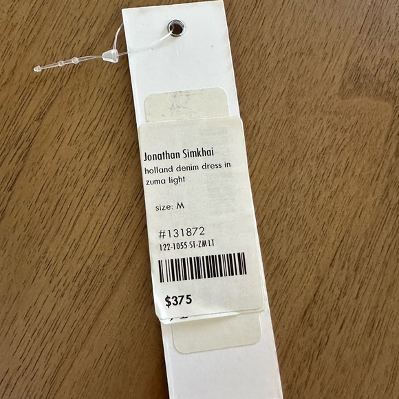 Jonathan Simkhai Blue Ruffled Tiered A-Line Dress - Picture 6 of 8